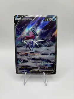 Pokemon Suicune v Crown Zenith Galarian Gallery Holo Ultra Rare Card GG38/GG70 - Image 1