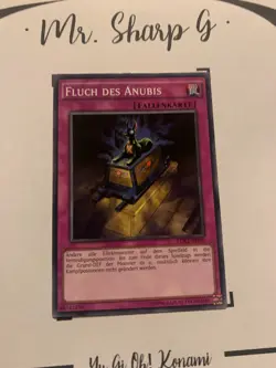 FLUCH DES ANUBIS - LDK2-DEJ40 DEUTSCH Yu Gi Oh! CARD COMMON KONAMI - Image 2