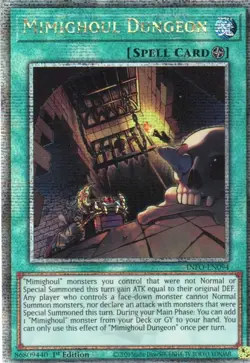 yugioh Mimighul-Dungeon ROTA-EN094 Quarter Century Secret Rare ENGLSICH - Image 1