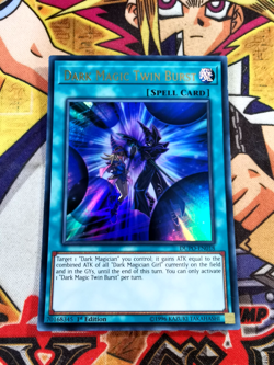 Dark Magic Twin Burst dupo-en018 1st Edition (VLP) Ultra Rare Yu-Gi-Oh! - Image 1