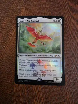Promo Aang, Air Nomad -001- Foil MTG Avatar: The Last Airbender Magic - Image 1