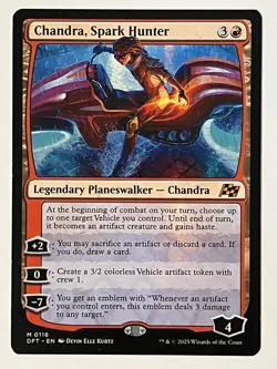 Chandra, Spark Hunter Aetherdrift Non-Foil MTG NM - Image 1