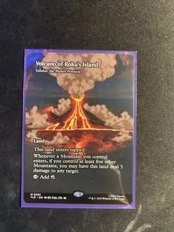 Volcano of Roku's Island Avatar: The Last Airbender Eternal (TLE) Normal NM 0061 - Image 1
