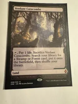 Verdant Catacombs Zendikar Rising Expeditions Foil - Image 1