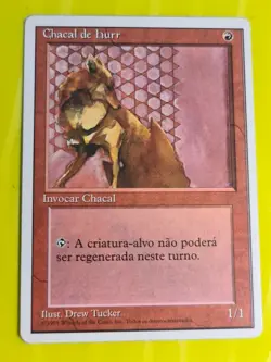 1995 | HURR JACKAL | FOURTH EDITION | MTG | PORTUGUESE | MP | #C706 - Image 1