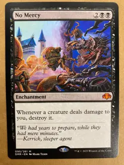 MTG 1x No Mercy # 95 Dominaria Remastered Magic the Gathering Card x1 NM - Image 1