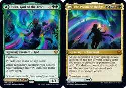 MTG Esika, God of the Tree // The Prismatic Bridge, NM-Mint, English Kaldheim - Image 1