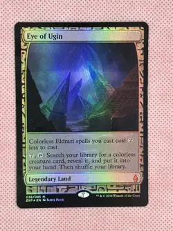 Magic the Gathering Eye of Ugin (Foil) Zendikar Expeditions - Image 1