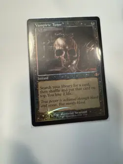 Vampiric Tutor (Retro Frame) Dominaria Remastered Foil - Image 1