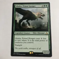 Ghalta, Primal Hunger #130 Rivals of Ixalan RIX Magic MTG - Image 1