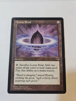 1x Lotus Petal - Tempest Played Condition - Image 1