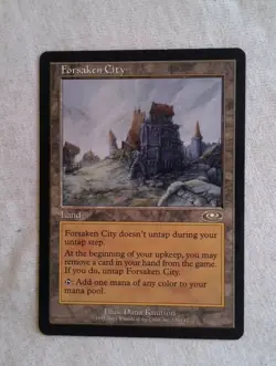 Forsaken City, Planeshift, MTG SP - Image 1