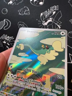 Drampa 184/162 Pokemon TCG S&V Temporal Forces Illustration Rare English - Image 3