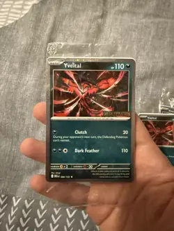 Pokemon Yveltal 088/132 Mega Evolution Stamped Promo Sealed - Image 1
