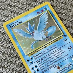 ARTICUNO Fossil Set 2/62 HOLO Unlimited 1999 Rare Pokemon Card Vintage - Image 4