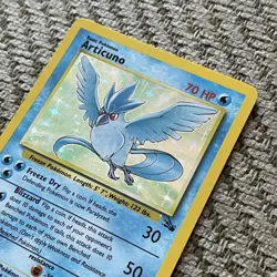 ARTICUNO Fossil Set 2/62 HOLO Unlimited 1999 Rare Pokemon Card Vintage - Image 5