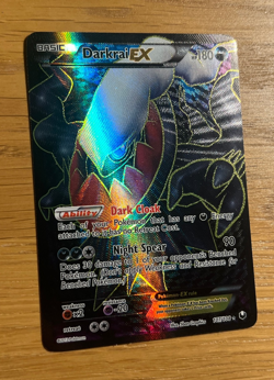 Pokemon TCG Darkrai‑EX 107/108 Full Art - Black & White Dark Explorers - Image 1