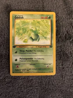 Pokemon TCG 1st Edition # 43 Oddish Team Rocket Set 63/82 - Image 1