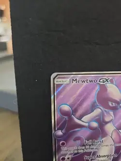 POKEMON Mewtwo GX 72/73 Full Art Shining Legends 2017 NM - Image 4