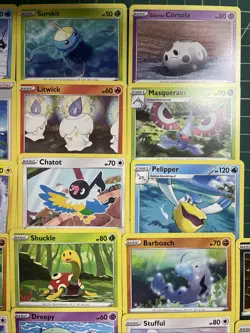 Pokemon TCG Rebel Clash 82 Card Bundle Non Holo Regular Common Uncommon N/M - Image 3
