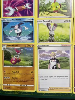 Pokemon TCG Rebel Clash 82 Card Bundle Non Holo Regular Common Uncommon N/M - Image 5