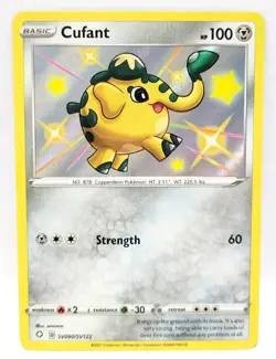 Pokemon TCG Cufant SV090/SV122 Shining Fates Shiny Vault Rare NM - Image 1