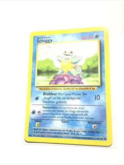 SCHIGGY - 63/102 - 40 KP - GERMAN Base Set - Pokemon Card - LP - Image 1