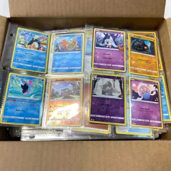 Unsorted Pokemon TCG Common, Uncommon and Rare Trading Cards (9 Card Sheets) - Image 2