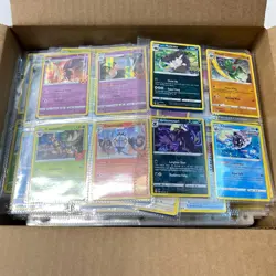 Unsorted Pokemon TCG Common, Uncommon and Rare Trading Cards (9 Card Sheets) - Image 3