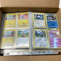 Unsorted Pokemon TCG Common, Uncommon and Rare Trading Cards (9 Card Sheets) - Image 4