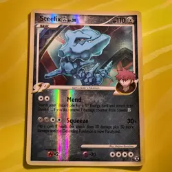 Steelix [GL] Lv.38 (RR 51) ● POKEMON ● Rising Rivals ● Reverse Holo ● LP #100 - Image 1
