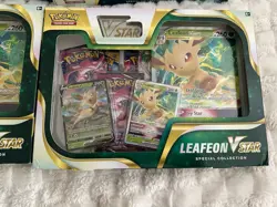Pokemon TCG Leafeon V Star (x2) and Glaceon V Star(x2) Special Collection Boxes✅ - Image 2