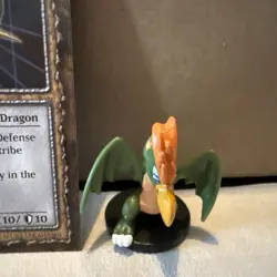 Yu-Gi-Oh Dungeon Dice Monsters Figure Parrot Dragon & Card B3-15 96KT - Image 2