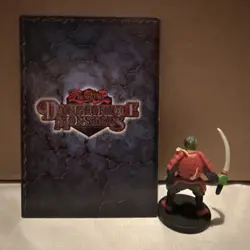 Yugioh Dungeon Dice Monsters Armored Zombie Card And Figure DDM B3-08 96KT - Image 2