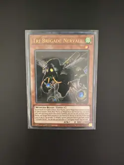 Yugioh Tri-Brigade Nervall MP21 EN169-Ultra Rare-1st Ed NM - Image 1