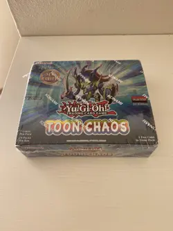 Yu-Gi-Oh! Toon Chaos 1st Edition Booster Box 24 Packs Factory Sealed! English! - Image 1