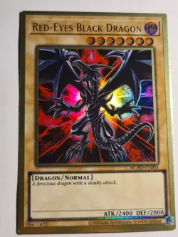 Red-Eyes Black Dragon●YUGIOH●MGED●ENGLISH●2021 ●PREMIUM GOLD RARE●NM #07334 - Image 1