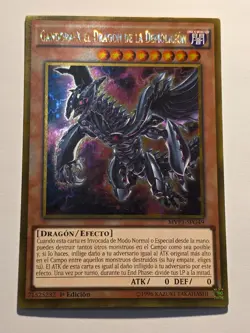 Gandora-X the Dragon of Demolition (V.2 - Gold Rare●YUGIOH●MVP1●SPANISH●LP●35467 - Image 1