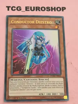 RIGHTY DRIVER ● YUGIOH ● DUPO ● 2019 ● SPANISH ● ULTRA RARE ● NM ● #2718 - Image 1