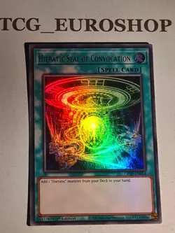 Hieratic Seal of Convocation▪YUGIOH▪GFTP▪2021▪ULTRA RARE▪ENGLISH▪NM #3026 - Image 1
