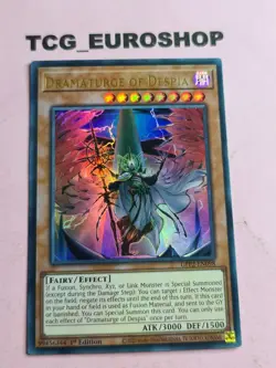 DRAMATURGE OF DESPIA ● YUGIOH ● DAMA ● ULTRA RARE ● ENGLISH ● 2021 ● NM #147 - Image 1