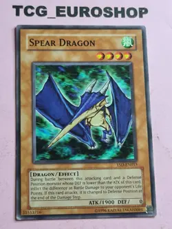 SPEAR DRAGON ■ YUGIOH ■ YSD ■ COMMON ■ 2006 ■ ENGLISH ■ LP(+) ■ #155 - Image 1