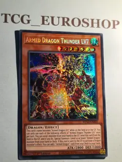 Armed Dragon Thunder LV7▪YUGIOH▪MP22▪SECRET RARE▪ENGLISH▪1st ED▪NM #3032 - Image 1