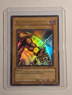 Exodia the Forbidden One●FULL SET●YUGIOH●LOB●PORTUGUESE●ULTRA RARE●1st ED●NM●148 - Image 4
