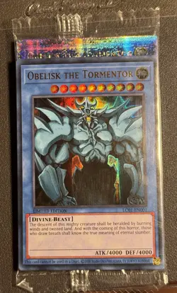 Yugioh SEALED Legendary Collection 25th Anniversary Promo Pack w/ Obelisk QCR - Image 2