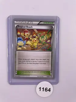 Pokemon TCG Tropical Beach Trainer Stadium BW50 World Championships 2014 Card - Image 3