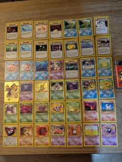 Pokemon Vintage Lot (42) Foreign Language Cards Mixed; Spanish, German, Etc. - Image 1