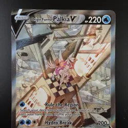 Origin Forme Palkia V 167/189 Pokemon Astral Radiance Holo Full Art Card - Image 2