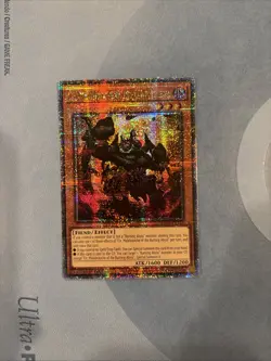 Cir Malebranche of the Burning Abyss Quarter Century Secret Rare Card RA04-EN235 - Image 1