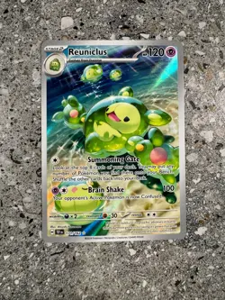 Pokemon TCG Cards Reuniclus 171/162 Temporal Forces Illustration Rare NM-M - Image 1